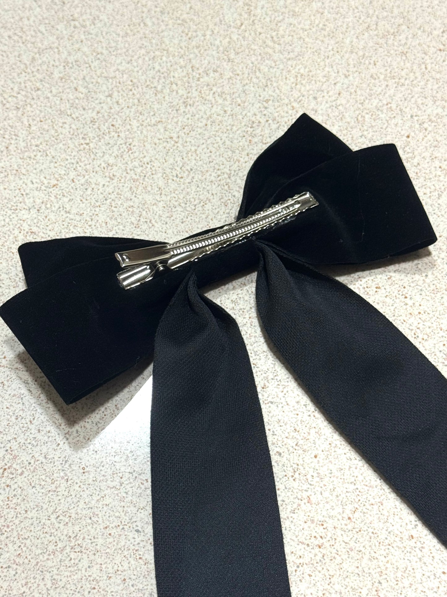 GANCHO PARA CABELO LAÇO VELUDO