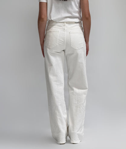 CALÇAS DE GANGA TRF WIDE LEG CINTURA MÉDIA