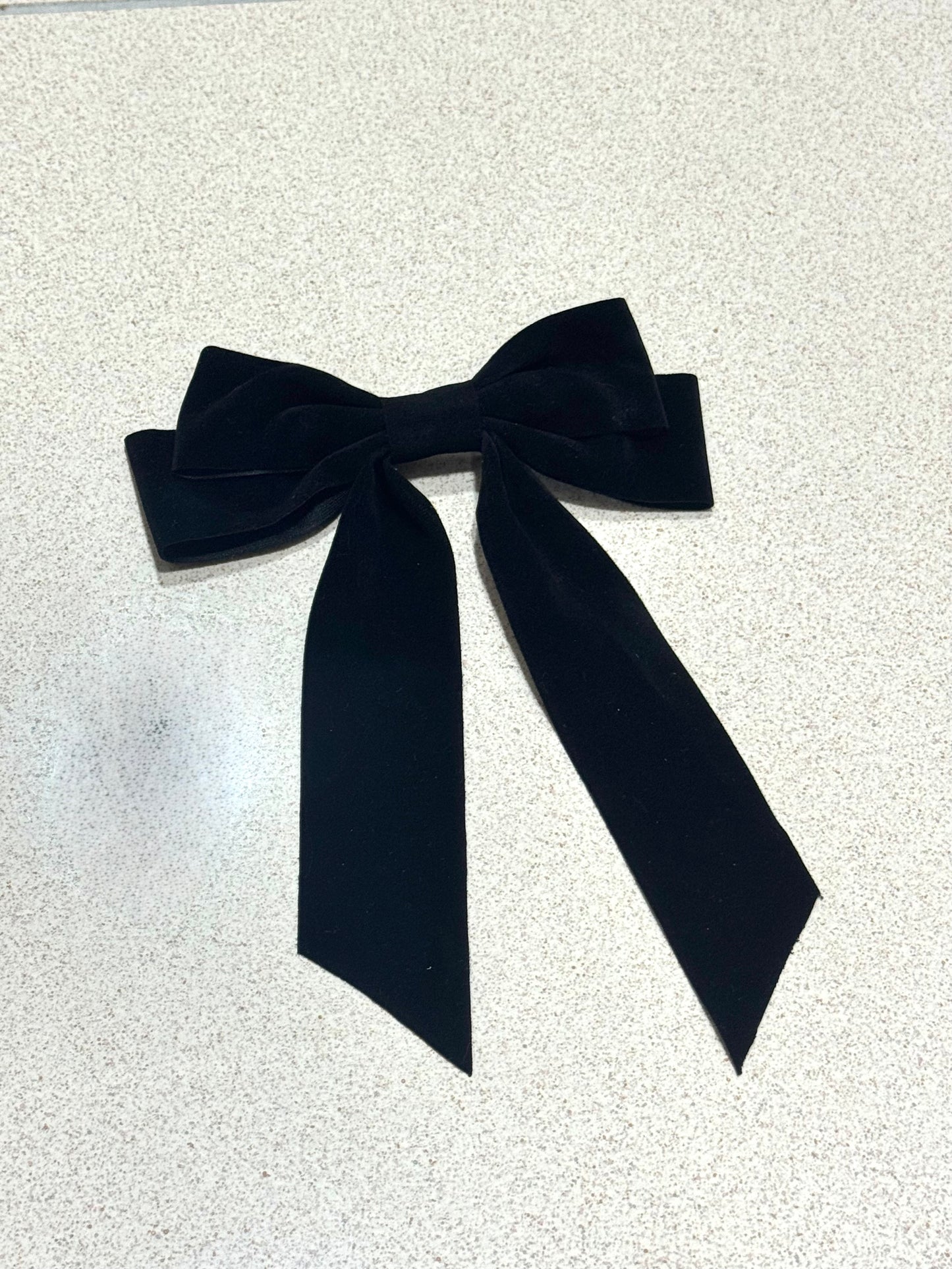 GANCHO PARA CABELO LAÇO VELUDO