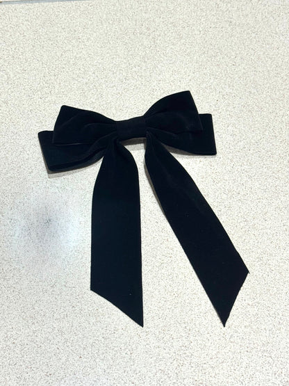 GANCHO PARA CABELO LAÇO VELUDO