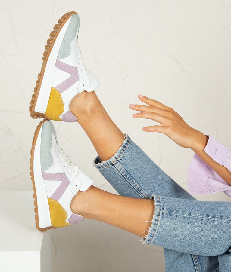 SAPATILHA DESPORTIVA DE ESTILO URBANO COLORIDAS